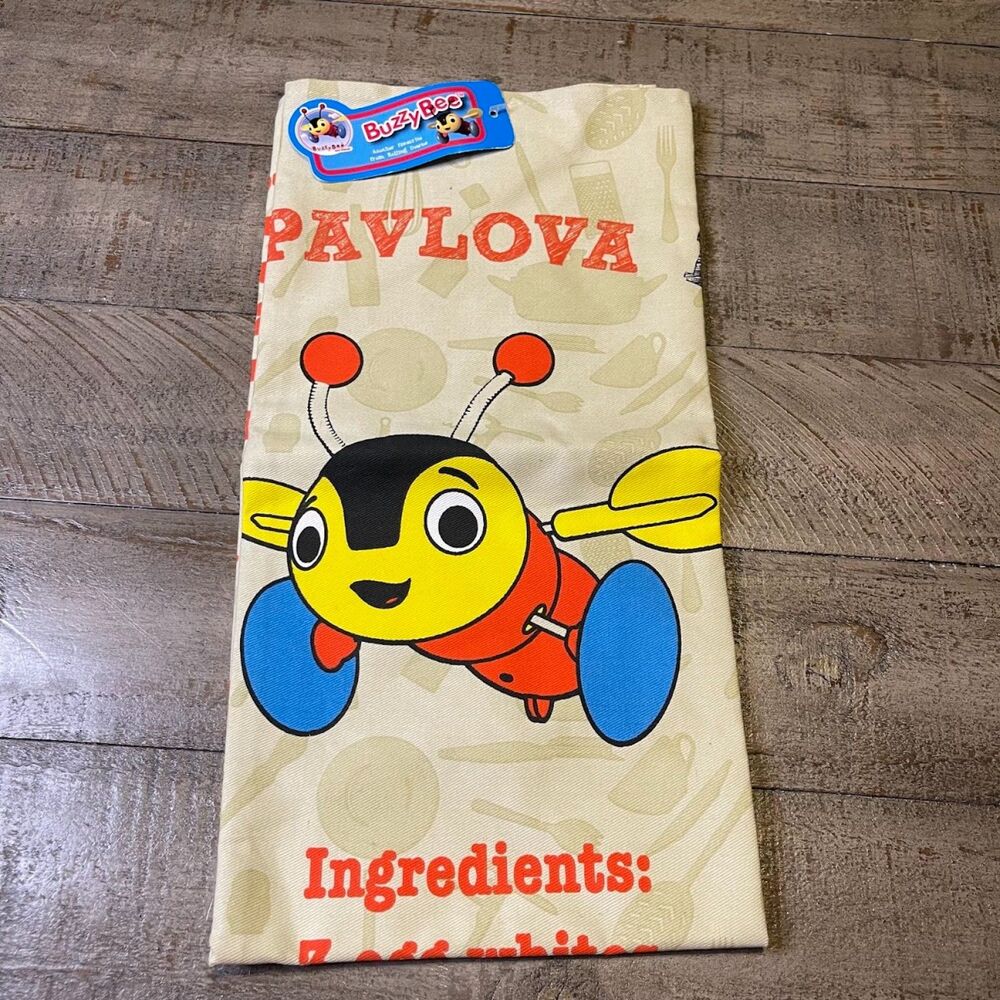 Buzzy Bee & Friends Kitchen Towel New Zealand Brand Pavlova